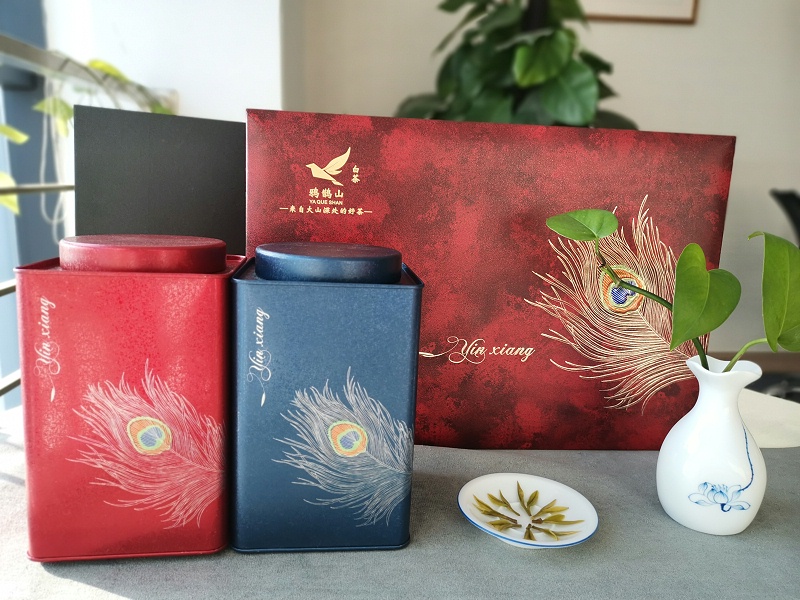 高山茶包装设计欣赏——形色兼具的礼文化【鸦鹊山】