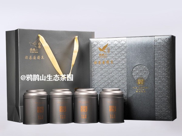 安吉白茶茶叶罐礼盒 过年好礼送亲朋！【鸦鹊山】